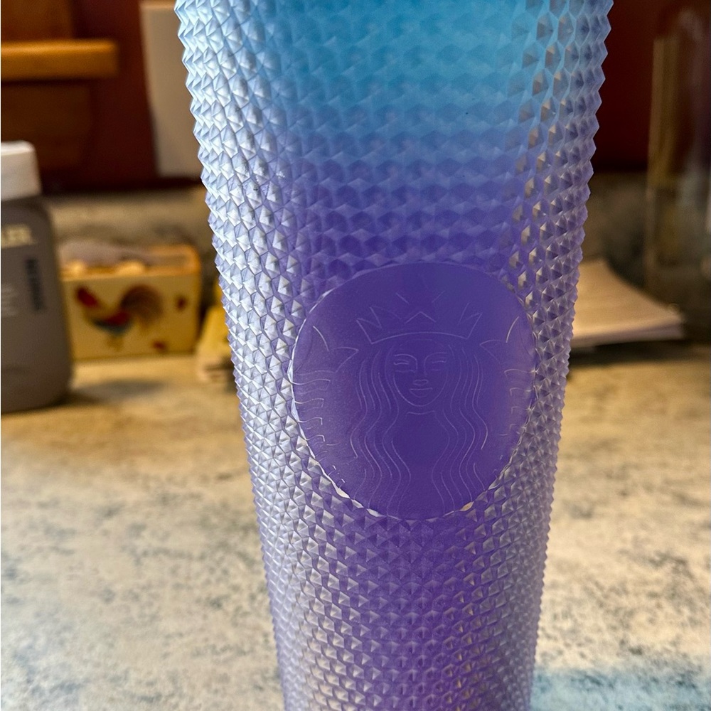 Starbucks Blue and Purple Tumbler